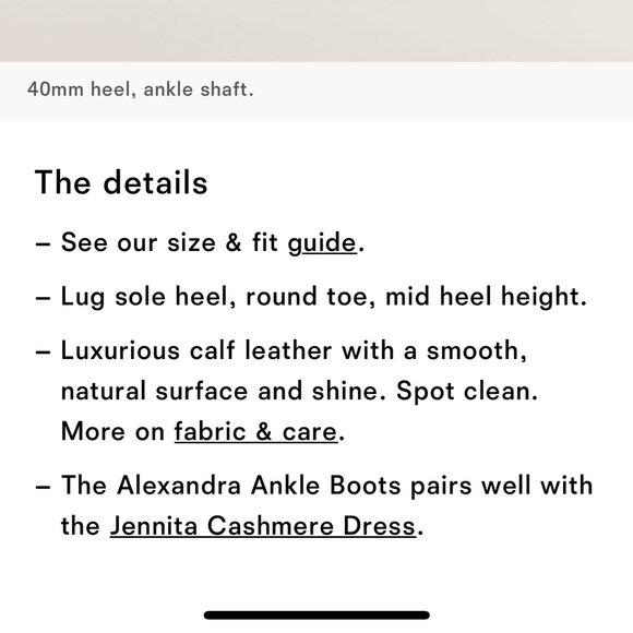 Reformation Alexandra Ankle Boot size 6 - Picture 2 of 7